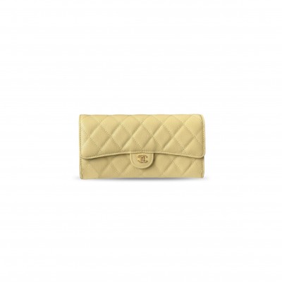 CHANEL LONG ZIPPER WALLET A80758 (19*10.5*3cm) 